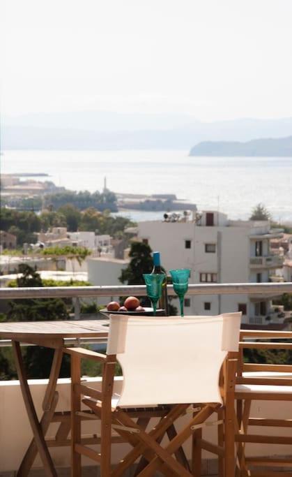 Wide-View & Quiet Apartment Chania خانيا المظهر الخارجي الصورة