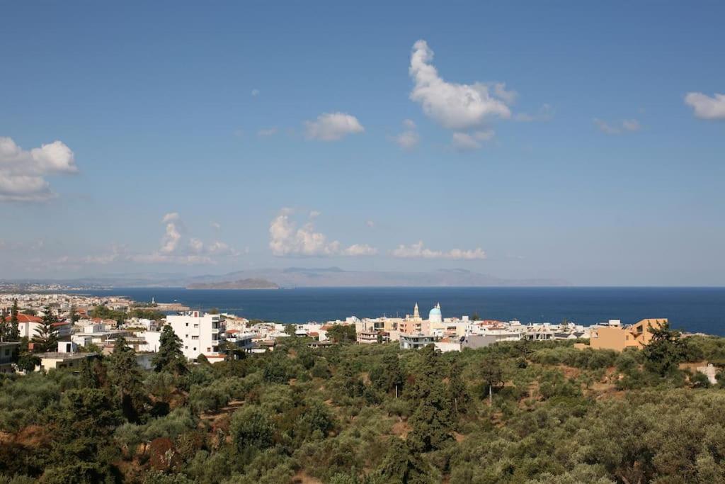 Wide-View & Quiet Apartment Chania خانيا المظهر الخارجي الصورة
