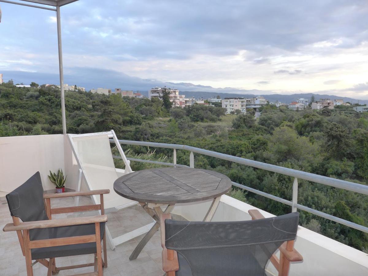 Wide-View & Quiet Apartment Chania خانيا المظهر الخارجي الصورة