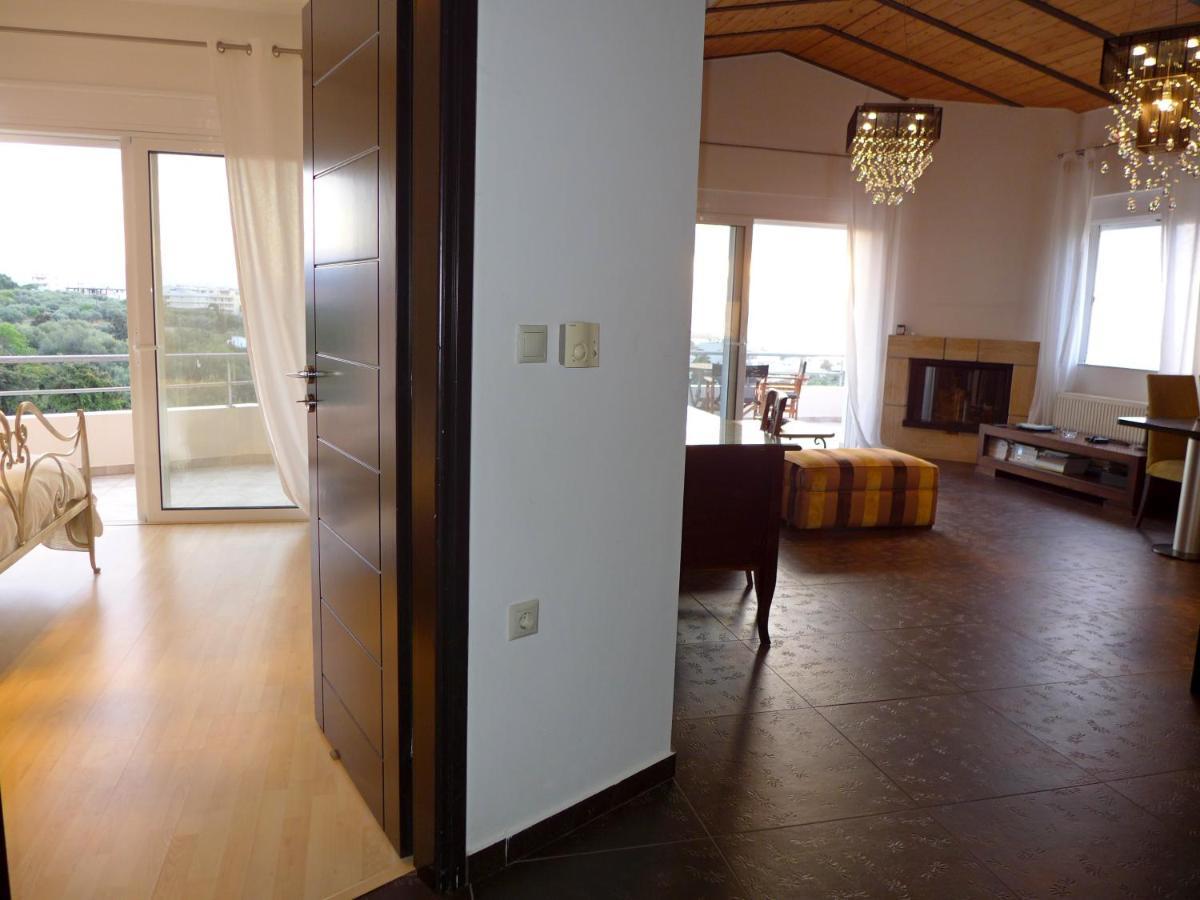 Wide-View & Quiet Apartment Chania خانيا المظهر الخارجي الصورة