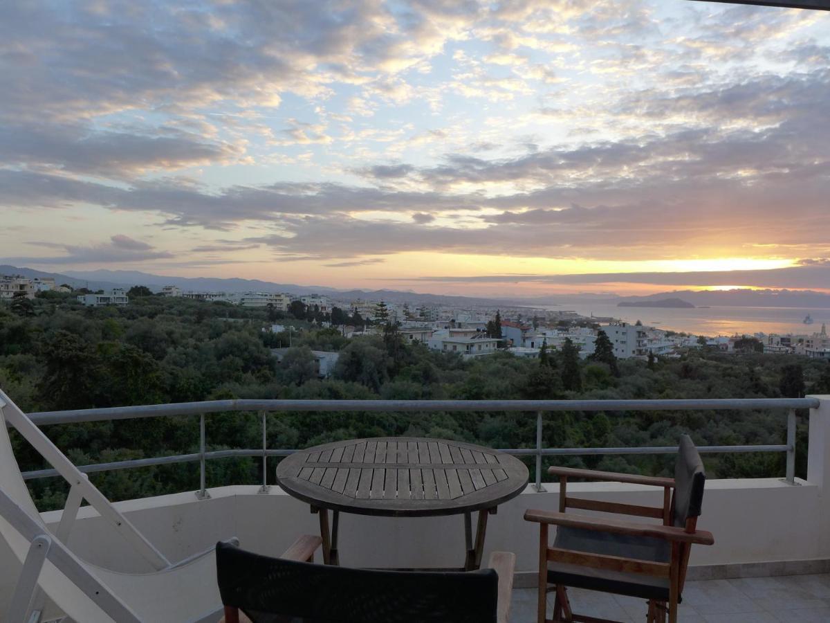 Wide-View & Quiet Apartment Chania خانيا المظهر الخارجي الصورة
